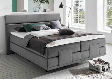 Boxspringbett Z20828 - 180x200 cm, Stoffbezug