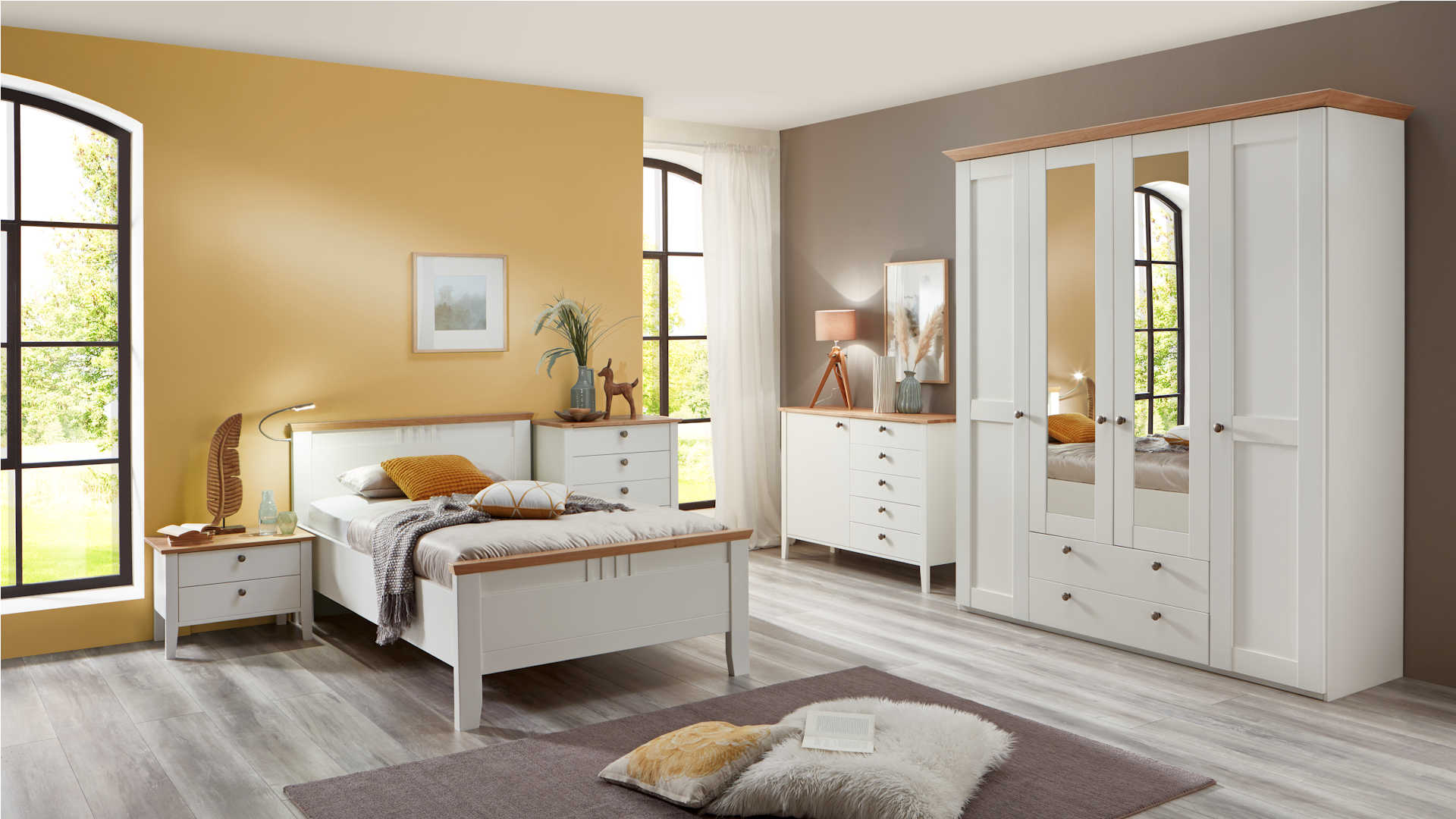 Single-Schlafzimmer Landhausstil Z20529